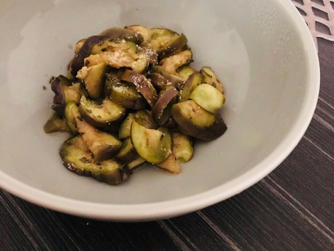 レンジで茄子のイタリアンオリーブオイル蒸し レシピ 作り方 By Ma Ma Yu Mi 楽天レシピ